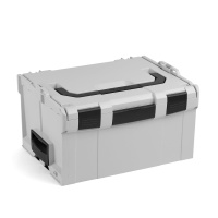 BOSCH SORTIMO Systembox LS-BOXX 306 & L-BOXX 102 & 136 & L-BOXX 374 & i-BOXX 72 & LS-Schublade 72 alle grau & Insetboxen-Set B3