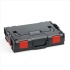 BOSCH SORTIMO Systembox L-BOXX 102 Black Line Verschlüsse rot & Insetboxen-Set B3 & Deckelpolster