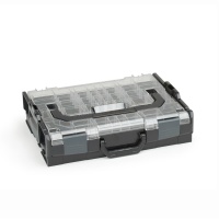 Bosch Sortimo L-Boxx 102 Gr1 in schwarz Deckel Transparent